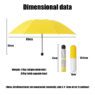 personalized compact capsule pocket umbrella 3