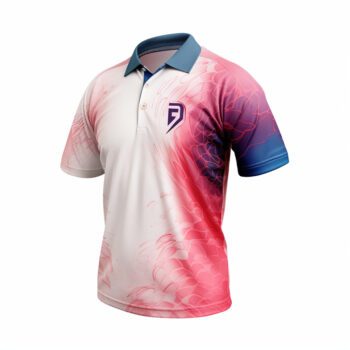 personalized dry fit polyester sublimation golf polo shirt 1
