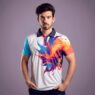 personalized dry fit polyester sublimation golf polo shirt 5
