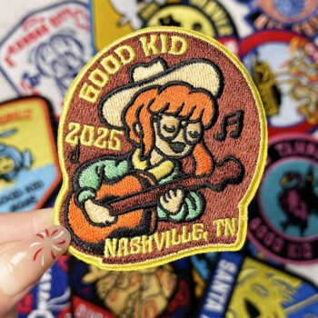personalized eco friendly polyester woven patch for caps