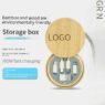 personalized eco friendly wheat straw 6 in 1 cable adapter kit 1