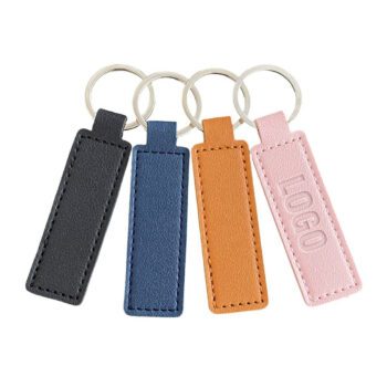personalized faux leather mini coin holder keychain 6