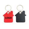 personalized kinds of pu leather keychains 2