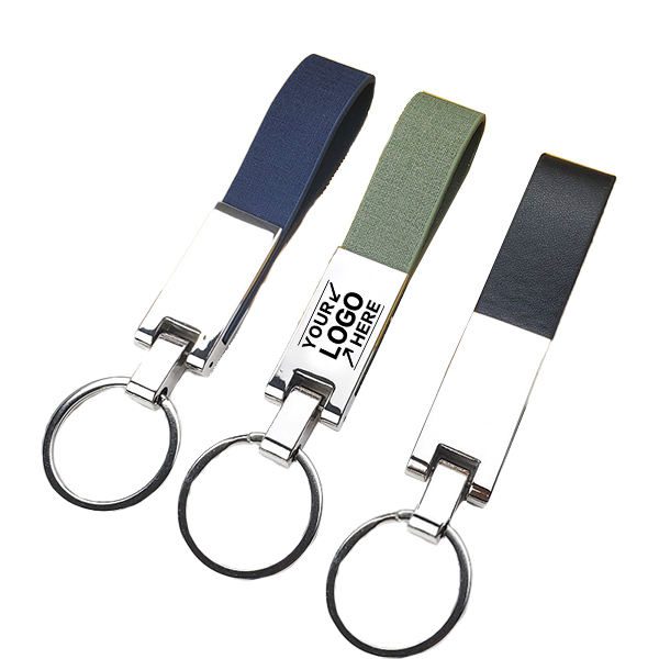 personalized leather key chain with metal ring personalized leather key chain with metal ring
