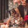 personalized music player clear acrylic keychain 5