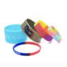personalized printed durable silcone wristbands 1