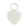 personalized pu leather heart keychain 5
