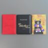 personalized pu leather passport cover and luggage tag set 5