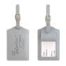personalized pu leather travel luggage tag 2