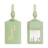 personalized pu leather travel luggage tag 3