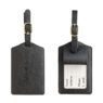 personalized pu leather travel luggage tag 4