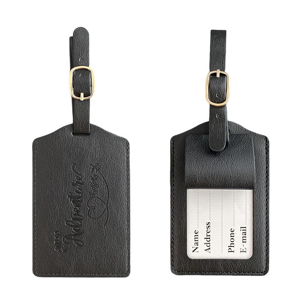 personalized pu leather travel luggage tag 4 personalized pu leather travel luggage tag 4