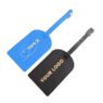 personalized pu leather travel luggage tag 5