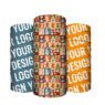 personalized seamless tubular polyester neck gaiter