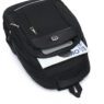 personalized waterproof black oxford school backpack 3