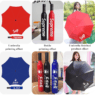 personalized wine bottle compact umbrella 2