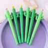 plastic plant cactus pen with flower 4