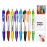 plastic retractable pull out ad banner pens 4