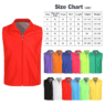 polyester breathable volunteer event vest 3