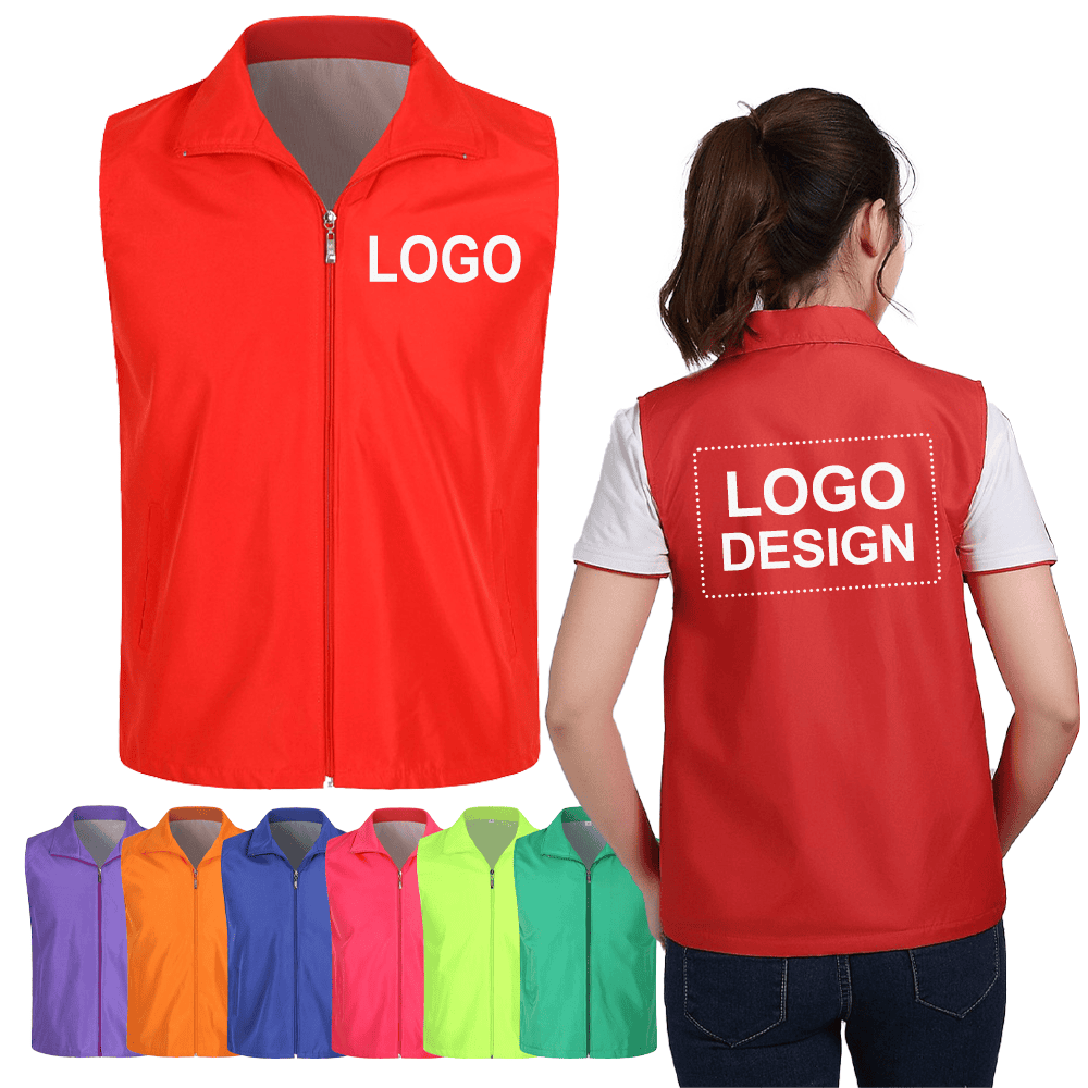 polyester breathable volunteer event vest polyester breathable volunteer event vest