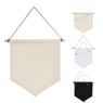 polyester cotton hanging wall pennant flag 4