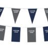 polyester fabric pennant string bunting flag