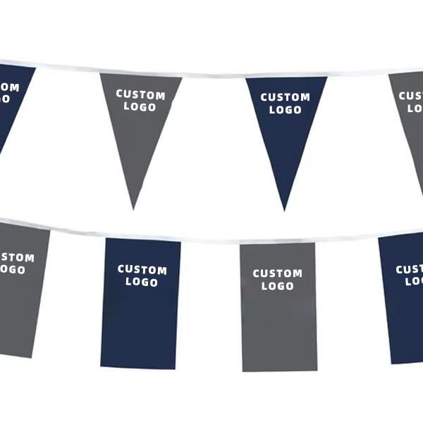 polyester fabric pennant string bunting flag polyester fabric pennant string bunting flag