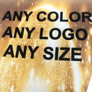 polyester fabric string pennant flags 1