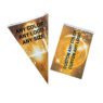 polyester fabric string pennant flags 5