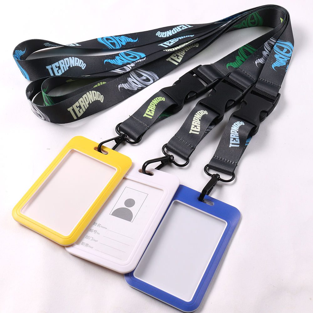 polyester neck straps with metal hook 6 polyester neck straps with metal hook 6