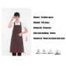 polyester waterproof restaurant chef apron with pockets 2