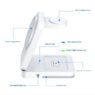 portable 15w pd folding magnetic wireless charger 2