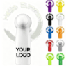portable led glow light message mini fan