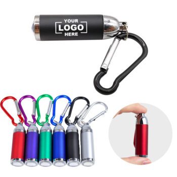 portable outdoor flashlight keychain
