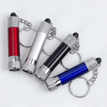 portable pocket torch flashlight keychain