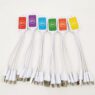 portable short 3 in 1 keychain charging cable 1