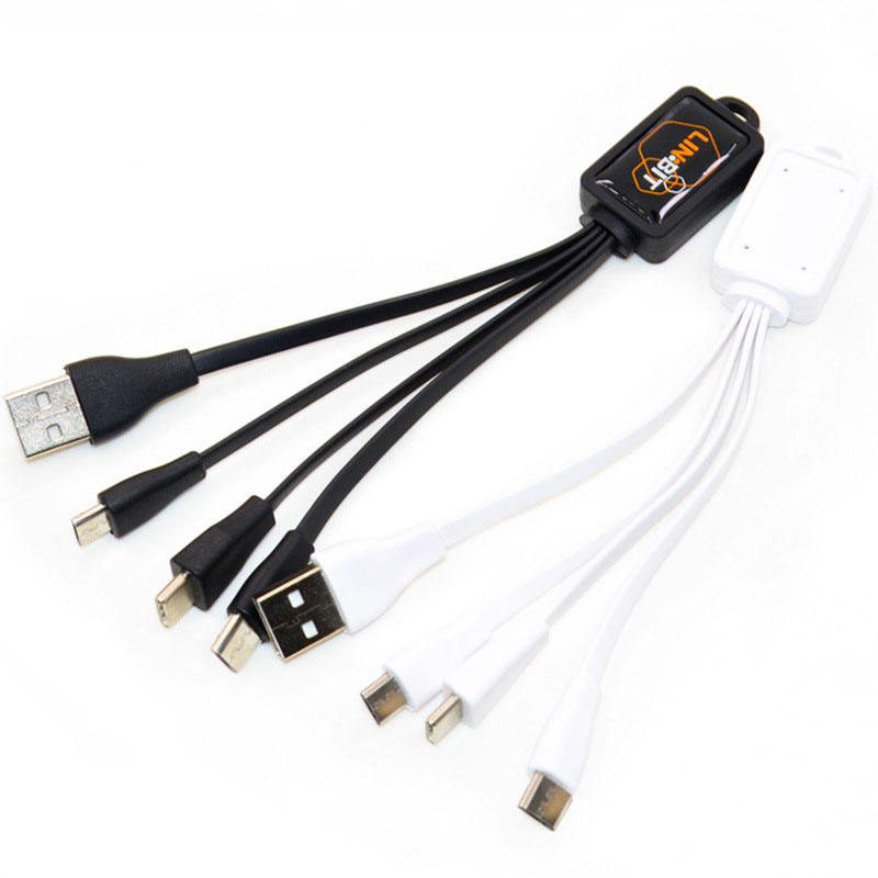portable short 3 in 1 keychain charging cable portable short 3 in 1 keychain charging cable