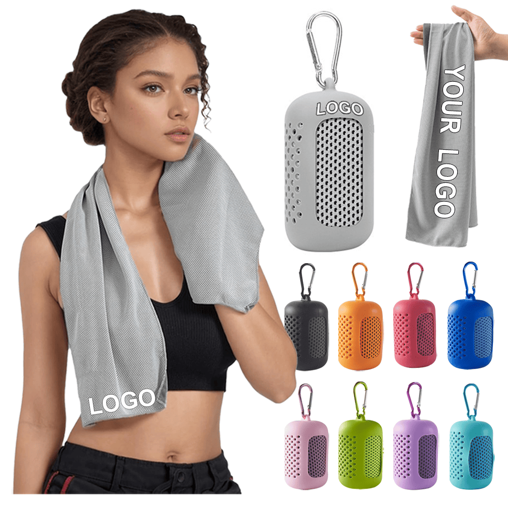 portable sports towel with carabiner 1 portable sports towel with carabiner 1