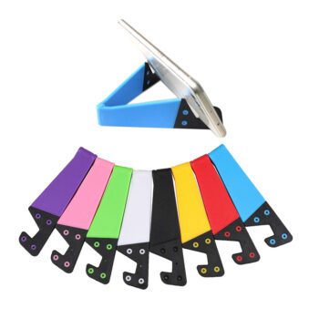 portable v shaped desktop mobile phone stand 1