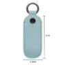 premium leather mini u disk pouch keychain 1