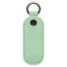 premium leather mini u disk pouch keychain 5