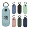 premium leather mini u disk pouch keychain