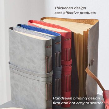 premium vintage genuine brown leather journal 1