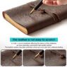 premium vintage genuine brown leather journal 2