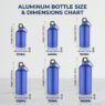 printed aluminum outdoor sports water bottle 1