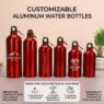 printed aluminum outdoor sports water bottle 3