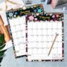 printed colorful spiral binding wall calendar 3
