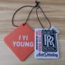 promotional custom paper car air freshener 2