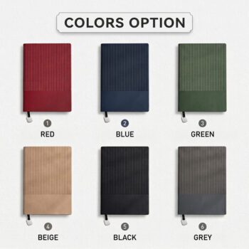 promotional soft cover a5 leather notebook 1