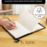 promotional soft cover a5 leather notebook 2
